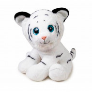 Toinsa - Tigre de peluche grande, regalo para niños o novia, navidad, san valetín, colores aleatorios blanco o marrón, dimensiones 40  x 30  x 25 cm