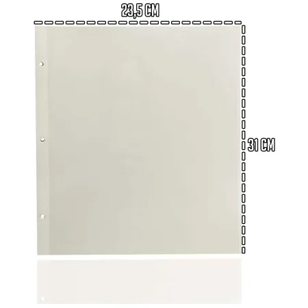 Tradineur - Pack de 20 hojas adhesivas para álbum fotográfico - 23,5 x 31 cm - Ideal para guardar todas tus fotos e inmortaliza Tradineur - Pack de 20 hojas adhesivas para álbum fotográfico - 23,5 x 31 cm - Ideal para guardar todas tus fotos e inmortaliza