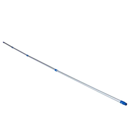 Tradineur - Palo de aluminio para escoba fregona extensible 5 m superficies altas