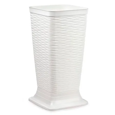 Tradineur - Paragüero de plástico - Estilo Wind - Soporte para paraguas cuadrado para entrada de oficinas, negocios, hogar - 51, Tradineur - Paragüero de plástico - Estilo Wind - Soporte para paraguas cuadrado para entrada de oficinas, negocios, hogar - 51,