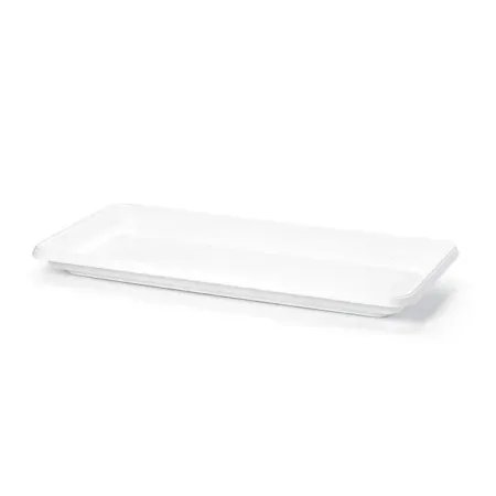 Tradineur - Plato Jardinera de 80 cm - Macetero, Maceta para Plantas y Flores Rectangular - Fabricado en Plástico - 7 x 36,5 x 7