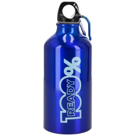 Tradineur - Botella de aluminio modelo OLYMPO - Capacidad de 500 ml - Ideal para deportes, caminatas, gimnasio, oficina, etc. -