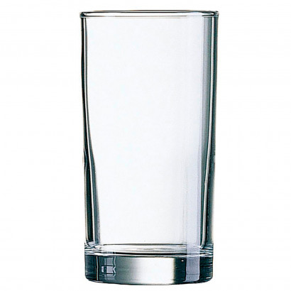 Arcoroc - Set de 6 vasos de cristal templado, modelo Princesa, extra-resistentes, base gruesa, servir licores, bebidas, fiestas (17 cl, 8,5 x 6,2 cm)