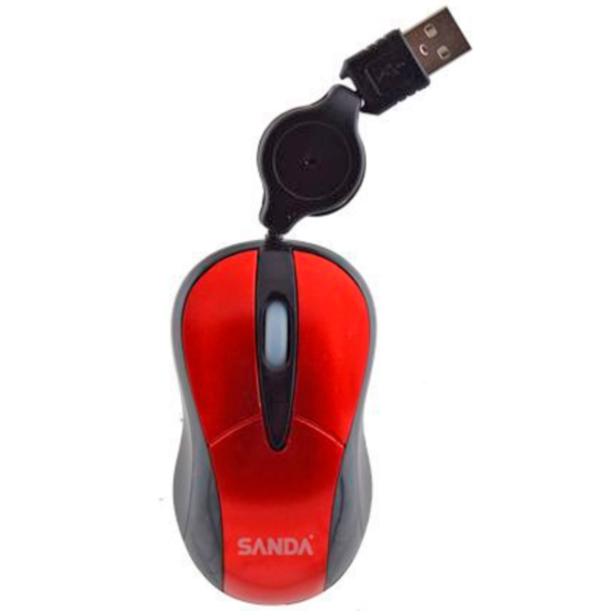 Ratón óptico 1600 dpi, cable usb 3.0/2.0/1.1, plug and play, diseño ergonómico, 3 botones, interruptor encendido y reposo, ordenador, portátil, pc, color aleatorio