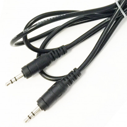 Cable de audio estéreo, mini jack 3,5 mm a mini jack 3,5 mm, macho a macho para tv, móvil, tablet, portátil, pc, altavoces, home cinema, mp3 (1,5 m)