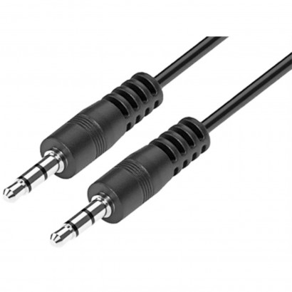 Cable de audio estéreo, mini jack 3,5 mm a mini jack 3,5 mm, macho a macho para tv, móvil, tablet, portátil, pc, altavoces, home cinema, mp3 (1,5 m)