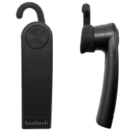 Kooltech - Manos libres, auricular inalámbrico bluetooth con micrófono, sonido estéreo, control de voz, LED, batería larga duración, llamadas trabajo, color aleatorio