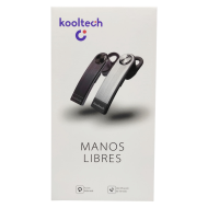 Kooltech - Manos libres, auricular inalámbrico bluetooth con micrófono, sonido estéreo, control de voz, LED, batería larga duración, llamadas trabajo, color aleatorio