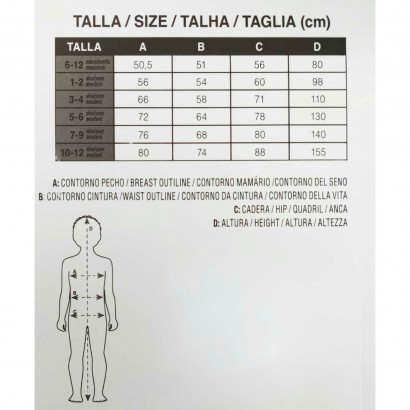 Disfraz soldado imperial de color blanco para niños de 13 - 15 años para las fiestas carnavales, fiestas, celebraciones.