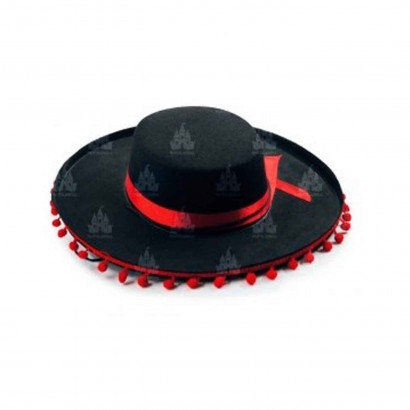 Sombrero cordobés negro con...