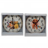 Reloj de madera con números redondos, diseño clásico, funcionamiento a pilas, decoración del hogar, cocina, salón, dormitorio, 2