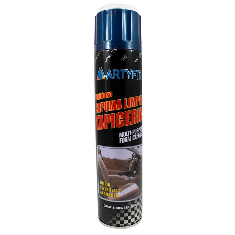 Artyfit - Espuma limpiatapicería para vehículos, limpieza profunda de coche, asientos, salpicadero, especial tela, vinilo y semi Artyfit - Espuma limpiatapicería para vehículos, limpieza profunda de coche, asientos, salpicadero, especial tela, vinilo y semi