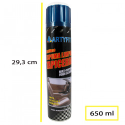 Artyfit - Espuma limpiatapicería para vehículos, limpieza profunda de coche, asientos, salpicadero, especial tela, vinilo y semi