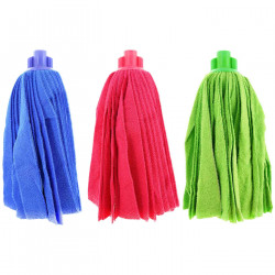 Tradineur - Set de 3 fregonas tiras de microfibra de última tecnología color surtido