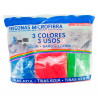 Tradineur - Set de 3 fregonas tiras de microfibra de última tecnología color surtido