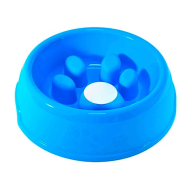 Comedero bebedero circular para las mascotas del hogar, plato,bandeja, perro, gato. Capacidad de 1,9 L Color surtido. Diametro 28 cm