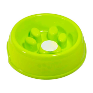 Comedero bebedero circular para las mascotas del hogar, plato,bandeja, perro, gato. Capacidad de 1,9 L Color surtido. Diametro 28 cm