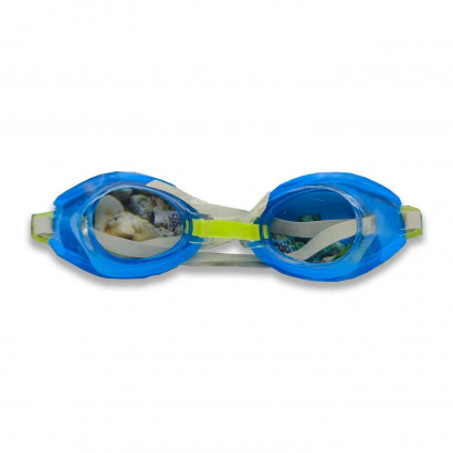 Tradineur - Gafas de buceo natación infantil, ligeras y versátiles, Fabricadas en PVC, Medida ajustable. Color Surtido. 4 x 15 cm.