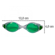 Tradineur - Gafas de buceo, Protección UV, ligeras y versátiles, Fabricadas en PVC, Medida ajustable. Color Surtido. 4,5 x 12,5 cm.