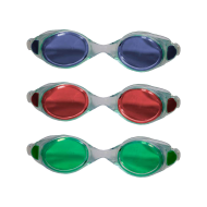 Tradineur - Gafas de buceo, Protección UV, ligeras y versátiles, Fabricadas en PVC, Medida ajustable. Color Surtido. 4,5 x 12,5 cm.