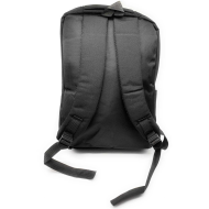 Tradineur - Mochila de tela para portátil con puerto de carga USB y cable USB, trabajo, estudiantes, viaje, 42 x 30 x 12 cm, color aleatorio