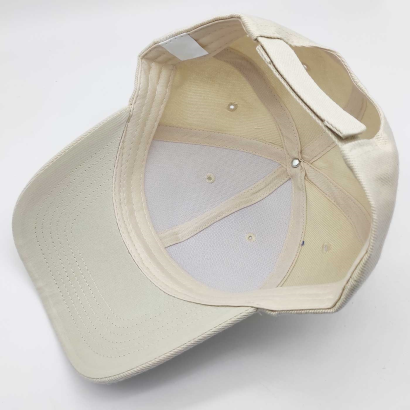 Tradineur - Gorra de adulto clásica, 100% poliéster, ajuste posterior de velcro, accesorio deporte, skate, aire libre (Beis, talla única, unisex)