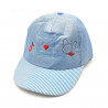 Tradineur - Gorra de bebé con cierre posterior regulable, 100% poliéster, suave, verano, protección solar, unisex, 1 a 2 años, c