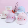 Tradineur - Gorra de bebé con cierre posterior regulable, 100% poliéster, suave, verano, protección solar, unisex, 1 a 2 años, c