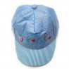 Tradineur - Gorra de bebé con cierre posterior regulable, 100% poliéster, suave, verano, protección solar, unisex, 1 a 2 años, c
