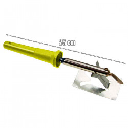 Tradineur - Soldador de 60W - Fabricado en Metal y Plástico - Temperatura ajustable 200-450 ºC - Ideal para soldaduras en circui