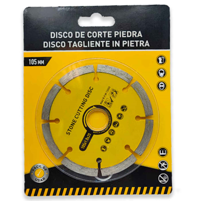 Disco corte para piedra 105 mm 13000 rpm