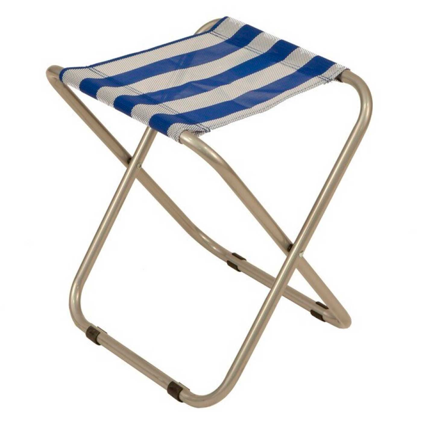 Taburete plegable camping portátil 40 x 32,5 x 38,5 cm. Silla, banqueta compacta de hierro y poliéster para playa, acampada, pesca, caza, senderismo, picnic (Color surtido)