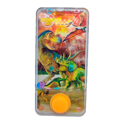 Tradineur - Juego infantil de agua de Dinosaurio- Fabricado en PVC no toxico - Juegos de Agua de Anillas para niñas.