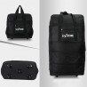 Tradineur - Maleta plegable de tela con 5 ruedas giratorias y asas, bolsa de viaje extensible, 4 posiciones, ligera, resistente
