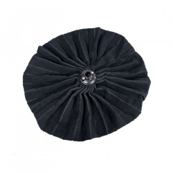 Tradineur - Pack de 24 fregonas "Ballarina" de microfibra, ecológicas, limpieza del hogar (Negro, 30 x 13 x 7 cm)