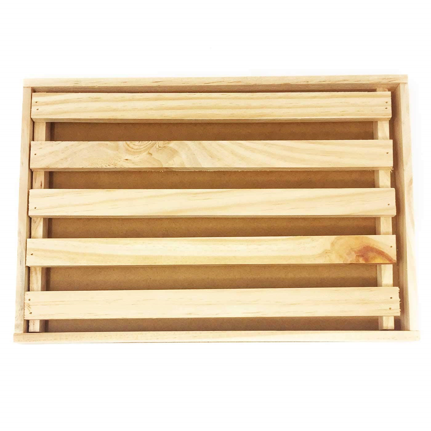 Tradineur - Tabla para cortar pan de madera 2.5 x 32 x 22 cm con bandeja recogemigas y rejilla extraíble, modelo aleatorio