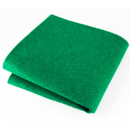 Tradineur - Tapete de mus, 2 a 4 jugadores, mantel, alfombrilla de fieltro para juegos de mesa, salón, cartas, grosor 2 mm (Verde, 50 x 50 cm)