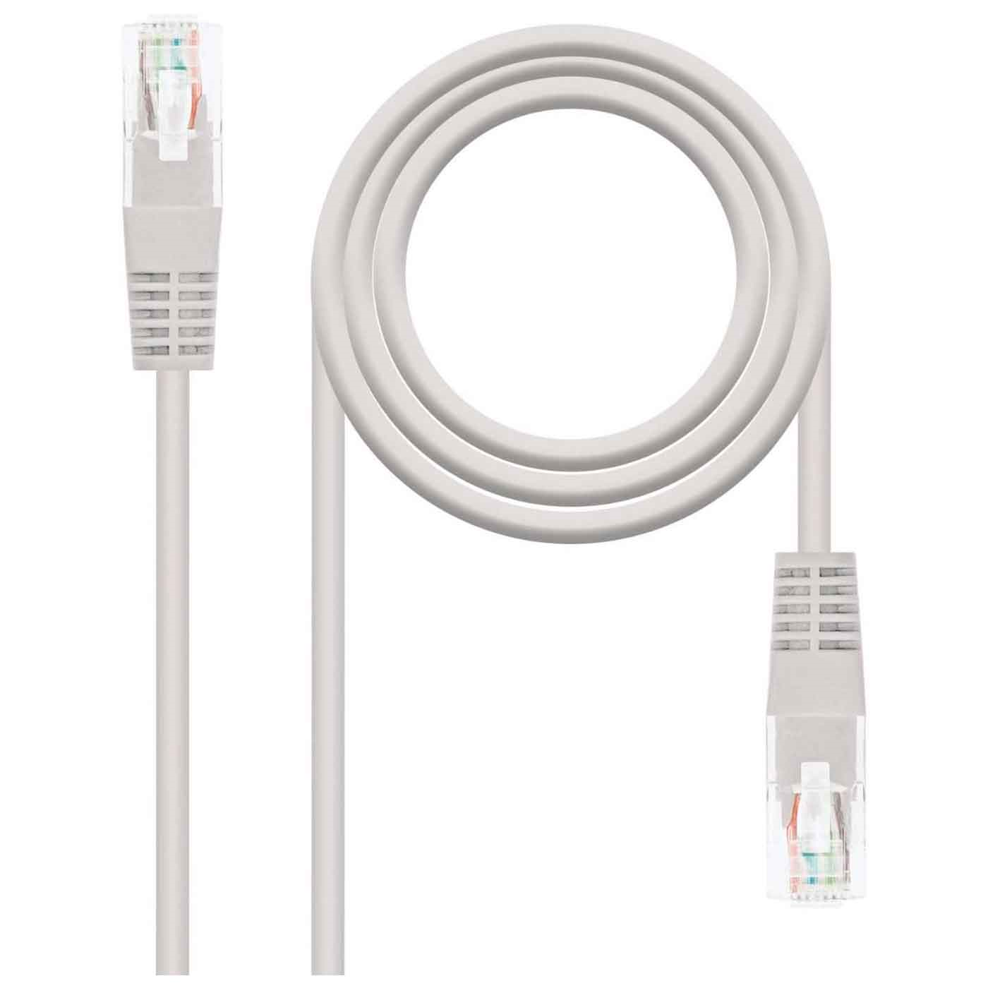 Tradineur - Cable de red Ethernet RJ45 - Fabricado en plástico y latón - Cuenta con una longitud de 20 Metros - Cable para transmisión de datos.