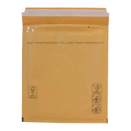 Tradineur - Pack de 10 sobres acorchados de burbujas - N.º 15 - Fabricados en papel - Ideal para sus envíos con total seguridad - 27,5 x 24 cm - Color Marrón