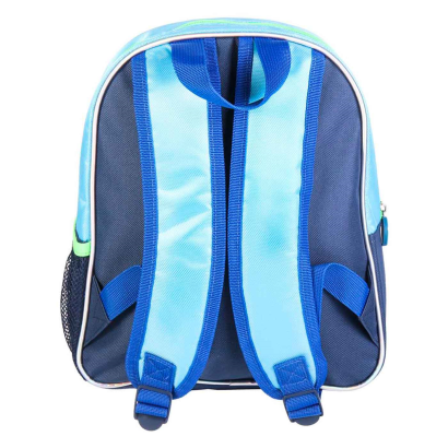 Tradineur - Mochila infantil en 3D con diseño de Buzz Lightyear, ideal para la escuela. Medidas de 25 x 31 x 10 cm para colgar en la espalda. Bolsa Toy Story Licencia Disney