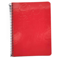 Tradineur - Pack de 4 libretas rayadas - 80 páginas - Cuaderno en espiral - Tapa blanda - 21,5 x 15,6 cm - Colores Surtido