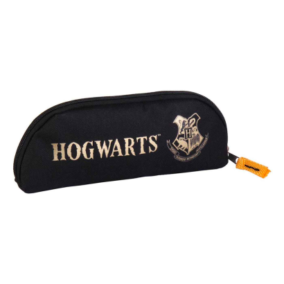 Tradineur - Estuche ideal para el curso escolar de Harry Potter con el logo de Hogwarts y cierre de cremallera. Medidas 23,5  x 10,5 cm. Portalápices Licencia Oficial Warner Bros