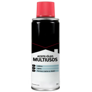 Tradineur - Aceite multiusos 3 en 1, spray de aceite anticorrosivo con cánula, coches, bicicletas, lubrica, limpia y protege contra el óxido, 200 ml