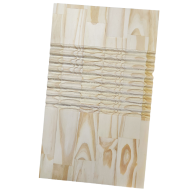 Tradineur - Tabla plana de madera natural para lavar ropa a mano, lavado manual, lavandería, resistente y duradera, diseño sencillo y práctico, 58,2 x 35 x 1,8 cm