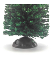 Tradineur - Abeto decorativo 19 x 8 cm, árbol de navidad artificial en miniatura para mesa, repisa, ventana, decoración del hogar navideña