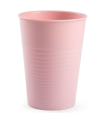 Tradineur - Vaso reutilizable, polipropileno duro y resistente, vaso grande lavable para picnic, camping, bebidas calientes y frías, 11 x 8,2 cm, 360 ml, color aleatorio