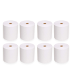 Tradineur - Pack de 8 rollos de papel térmico - Apto para marcas de TPV, cajas registradoras táctiles, impresoras térmicas, calculadoras, etc.