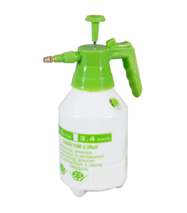 Tradineur - Pulverizador manual a presión, botella para sulfatar, bomba de presión/vaporización, boquilla ajustable, riego, jardinería - 1,5 litros