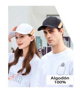 Tradineur - Gorra con la bandera de España, ajuste posterior con hebilla metálica, 100% algodón, deporte, golf, adulto unisex, talla única, color aleatorio