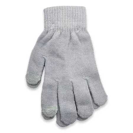 Tradineur - Guantes de puntos de 20 cm- Fabricado en acrílico suave y cálido - Accesorios para otoño e invierno - Diseño Aleator
